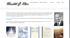 Desktop Screenshot of meredithkline.com